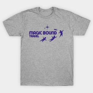 Purple Magic Bound Travel Logo T-Shirt
